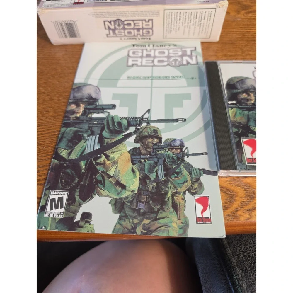 TOM CLANCY'S GHOST RECON GAME OF THE YEAR MAC OS MACINTOSH 2002 CIB